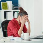 stressed employee