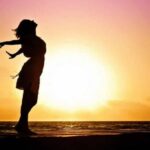 early morning near sea