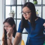 business people working together