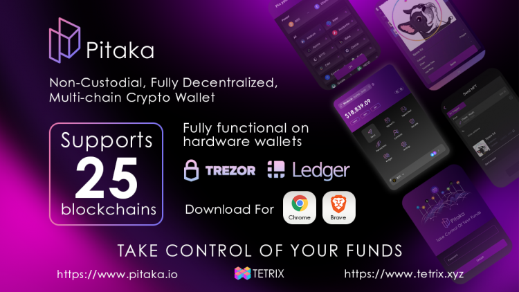 tetrix-network-launches-‘pitaka’-crypto-wallet-allowing-users-to-store,-manage,-and-exchange-various-cryptocurrencies