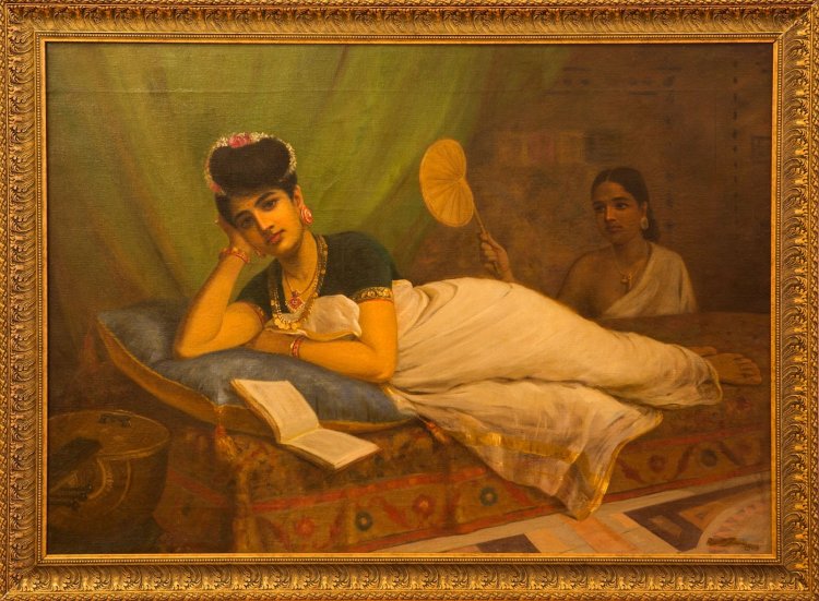 rtistiq-set-to-launch-digital-nfts-of-raja-ravi-varma’s-the-coquette-and-reclining-nair-lady