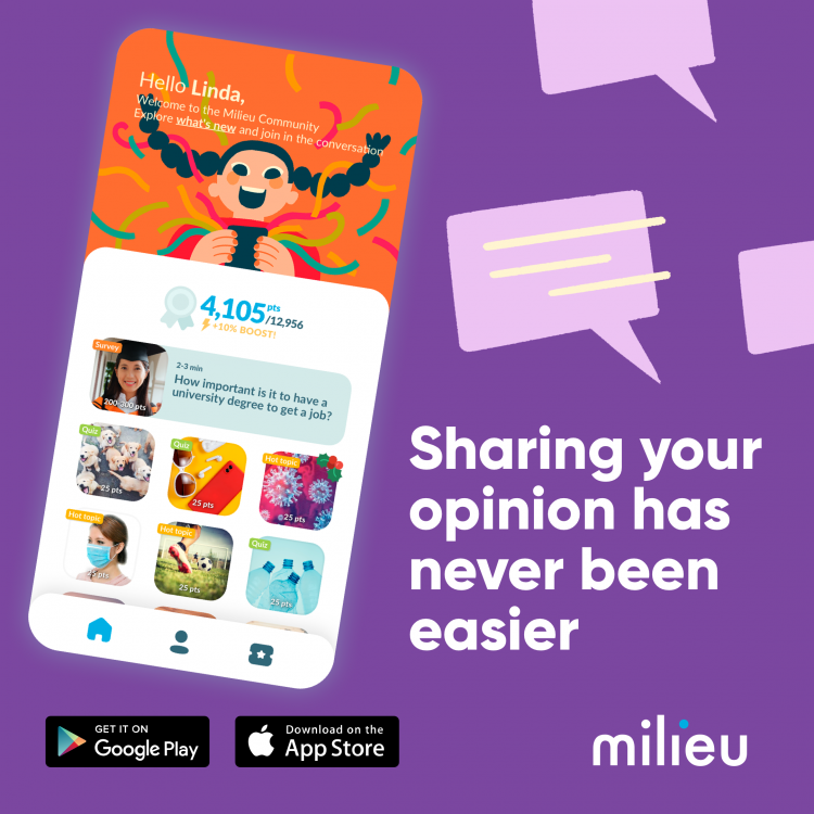 milieu-insight-transforms-survey-taking-experience,-launches-new-gamification-features-for-award-winning-mobile-app