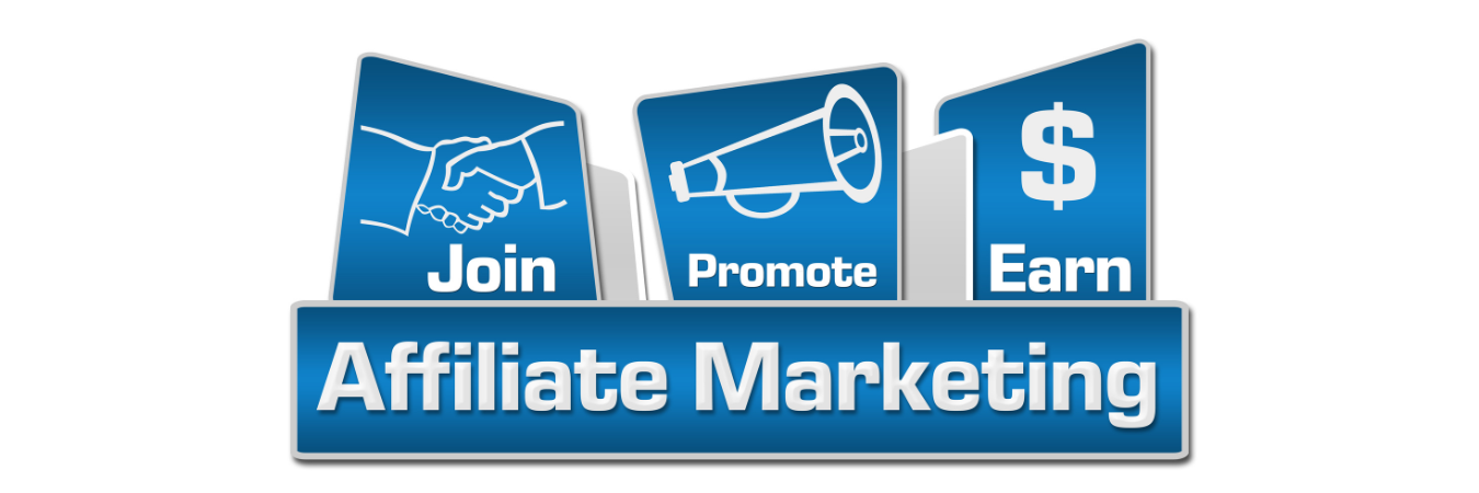 Affiliate Marketing Blue rounded squares