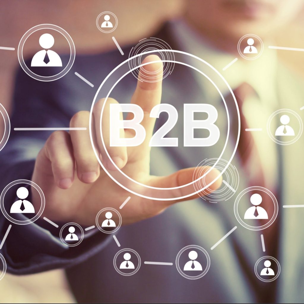 the chain command is much longer for B2B