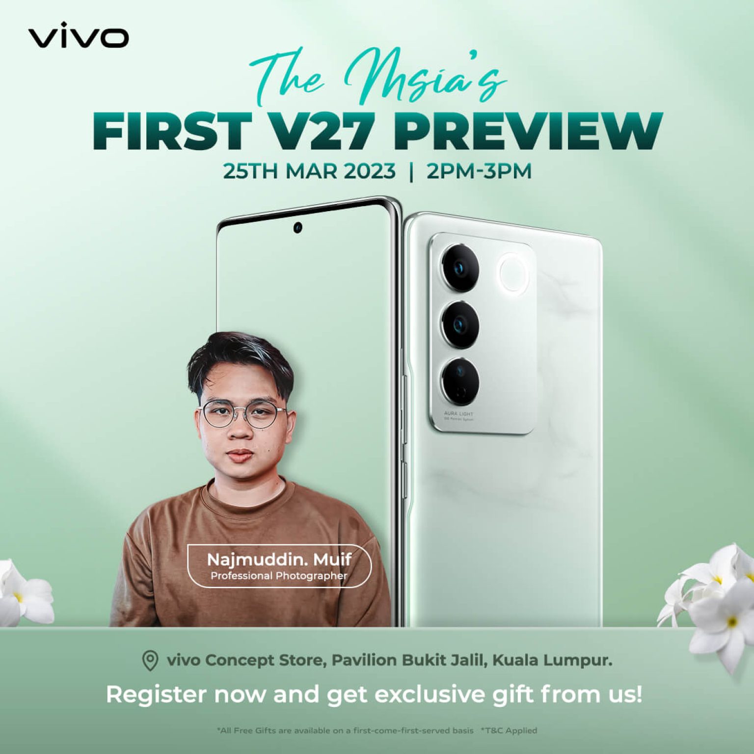 Vivo Malaysia To Host Exclusive Preview Session For The Latest Vivo V27 Series