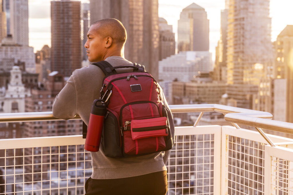 Alpha Bravo Nav Backpack Desert Red and Water Bottle and Acces Bag