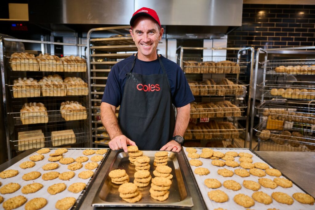 Coles - Justin Langer - Bravery Trust ANZAC Cookies