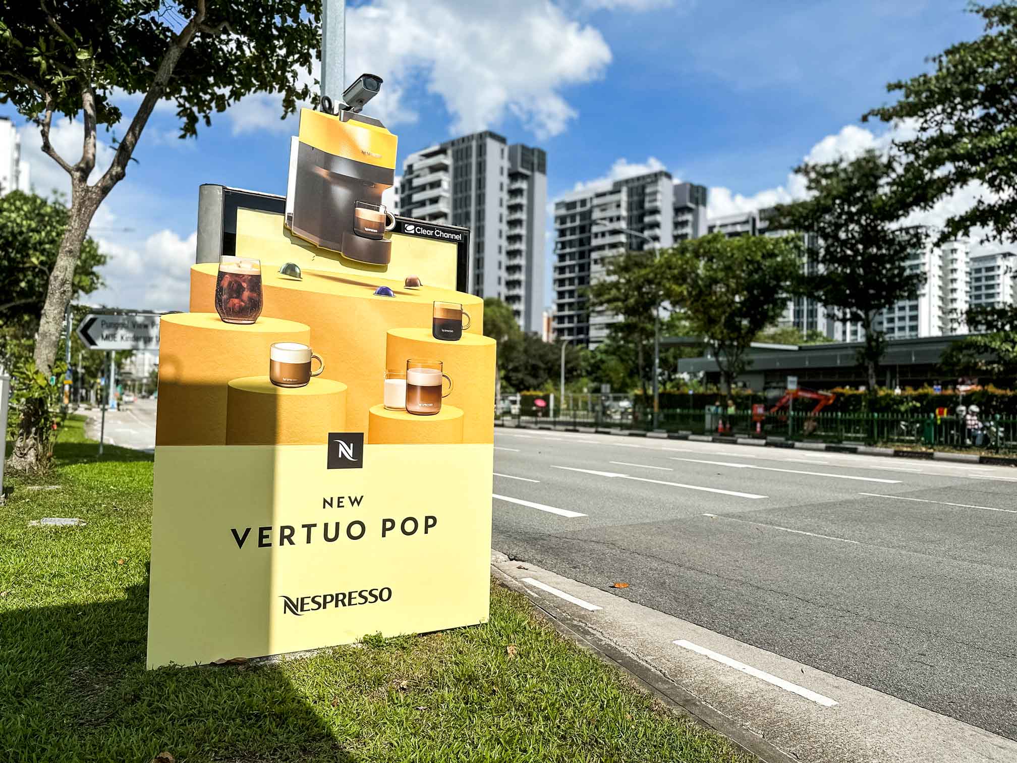 Nespresso's Vertuo Pop Launch: An Unforgettable 3D Street Adventure!