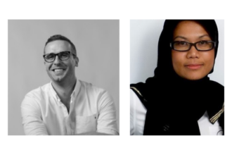 Charlie Lowe and Aishah Haroon