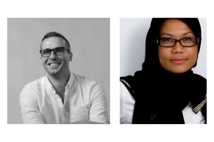 Charlie Lowe and Aishah Haroon