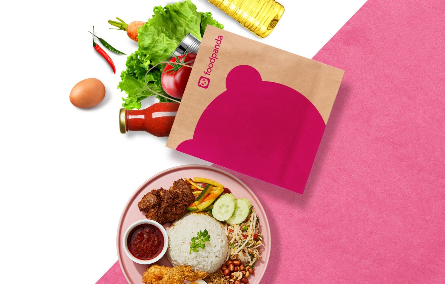 Experience Freshness Delivered 24:7- Foodpanda Singapore's Novel Campaign With 2DCreatives