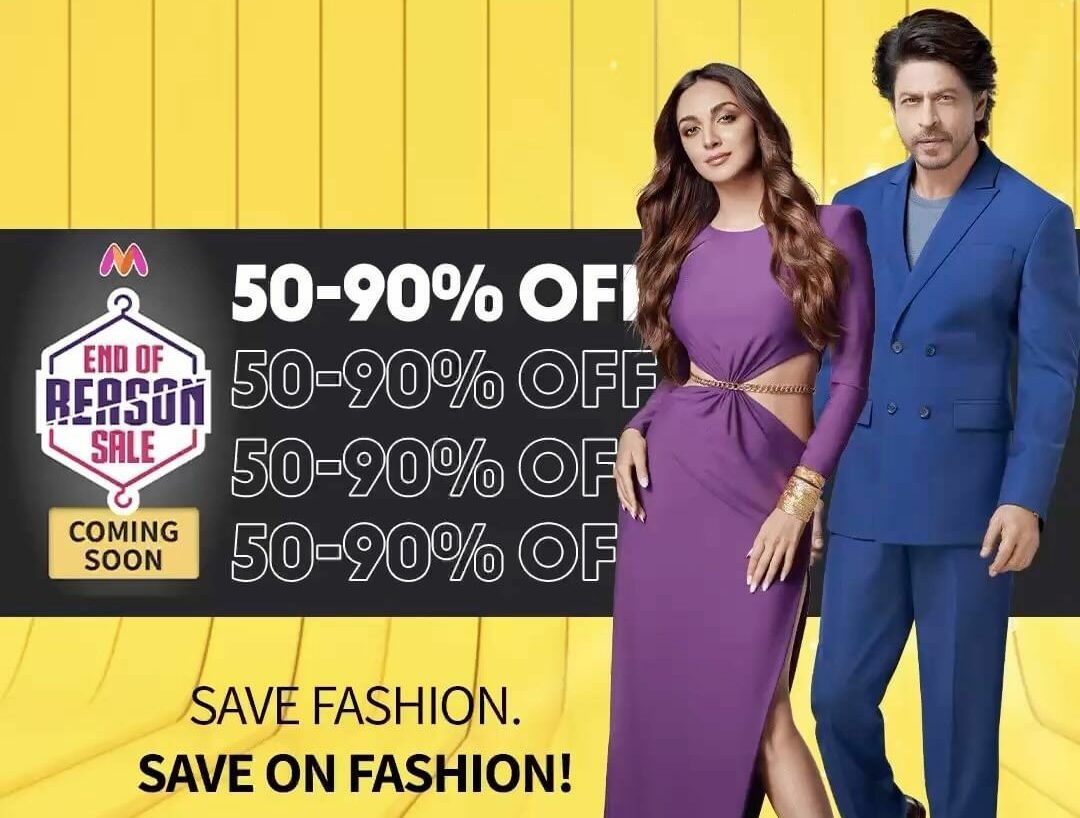 Shah Rukh Khan Leads Myntra's Star-Studded 18th End of Reason Sale