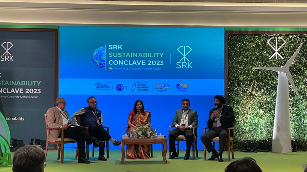 Panel session at SRK sustainability conclave