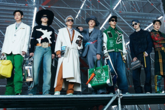 The BTS Star's Stylish Leap with Louis Vuitton