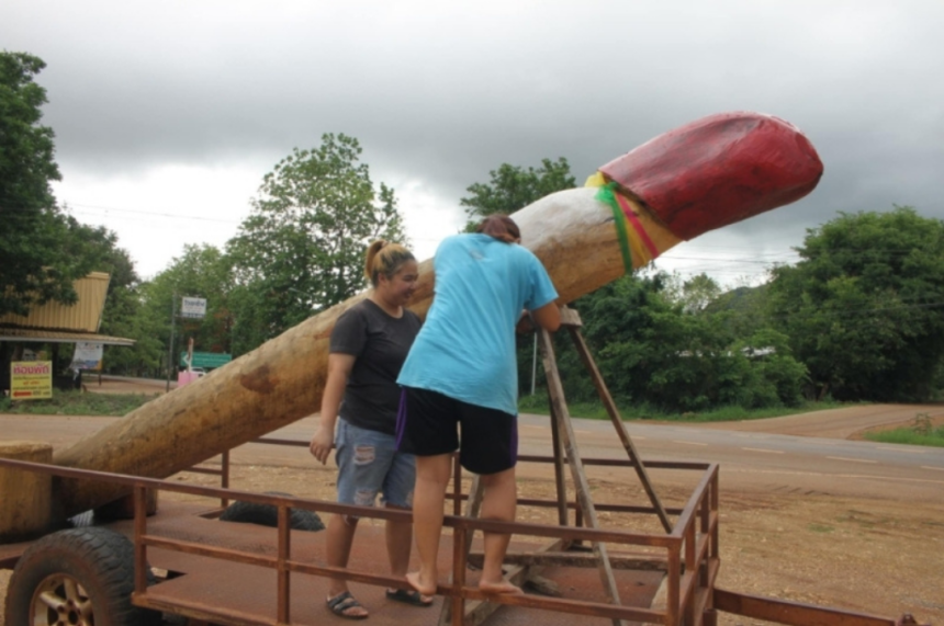 Villagers Sculpt Massive Symbol in Hope for Rainfall