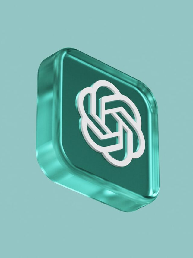 a green square with a white knot on it