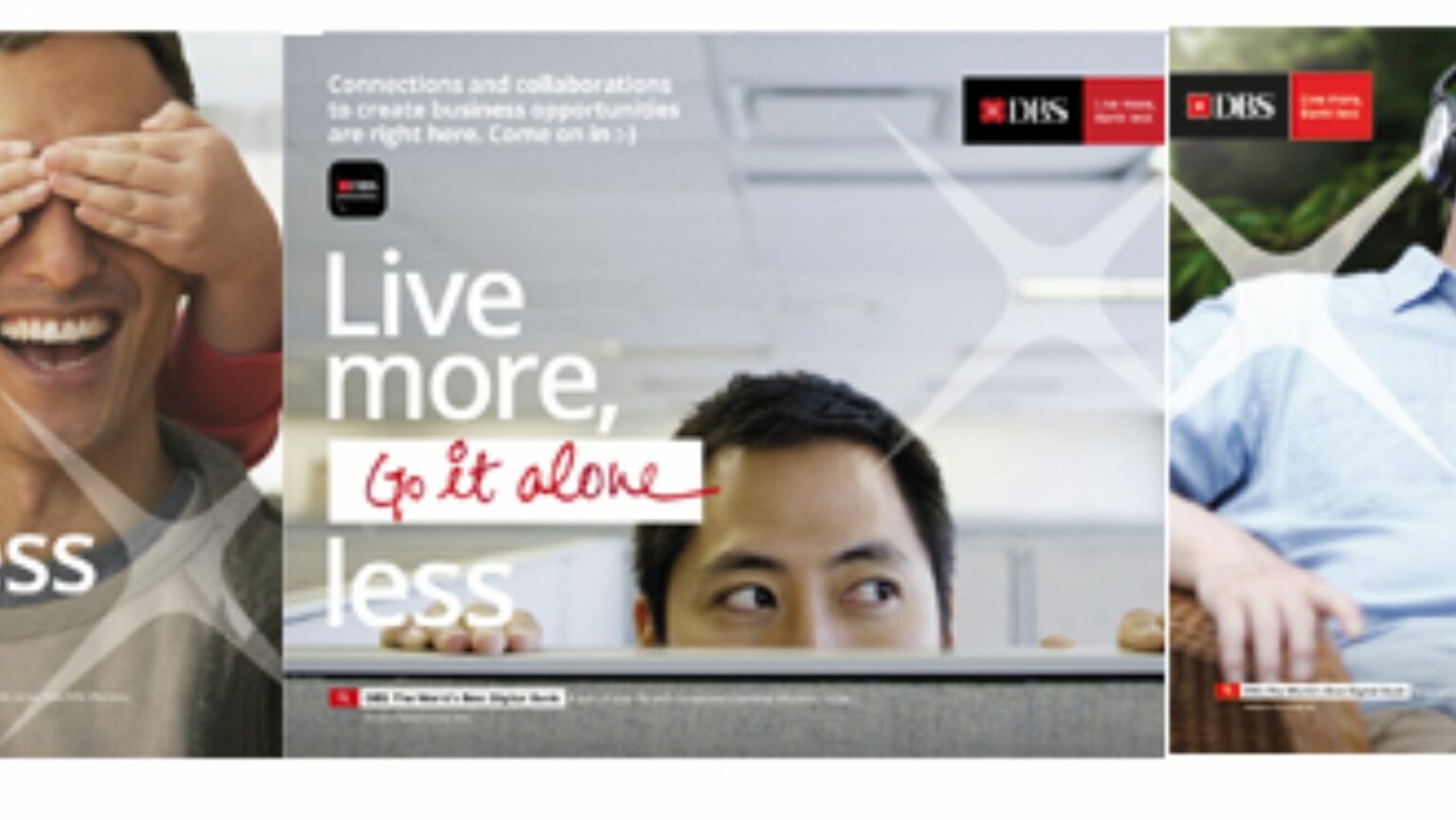 DBS Continues to Inspire with 'Live more, Bank less'