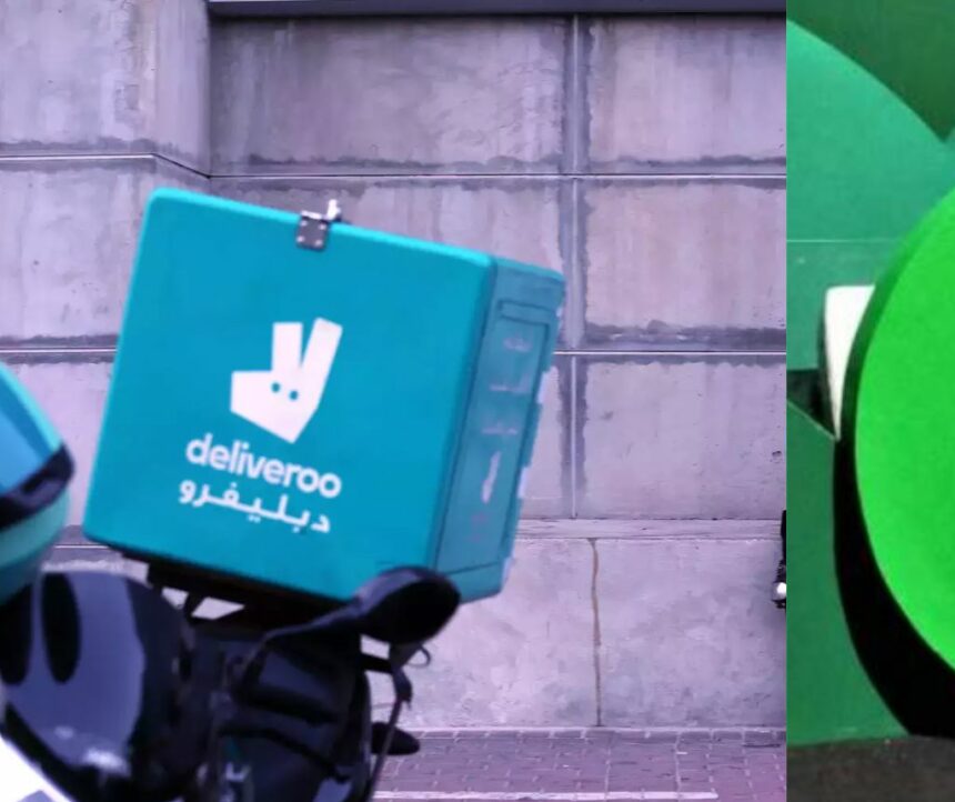 Deliveroo and Gojek