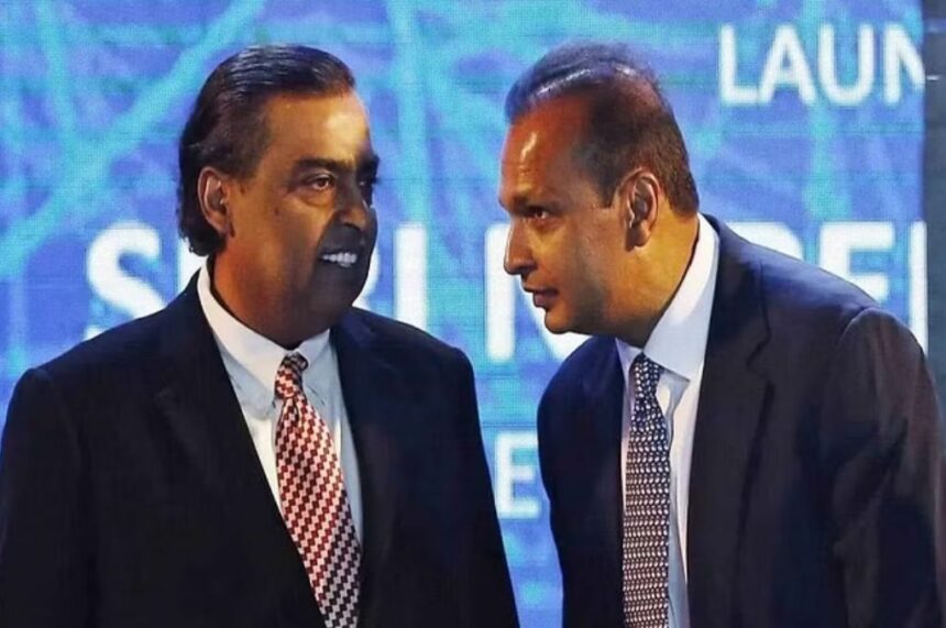 Mukesh and Anil Ambani