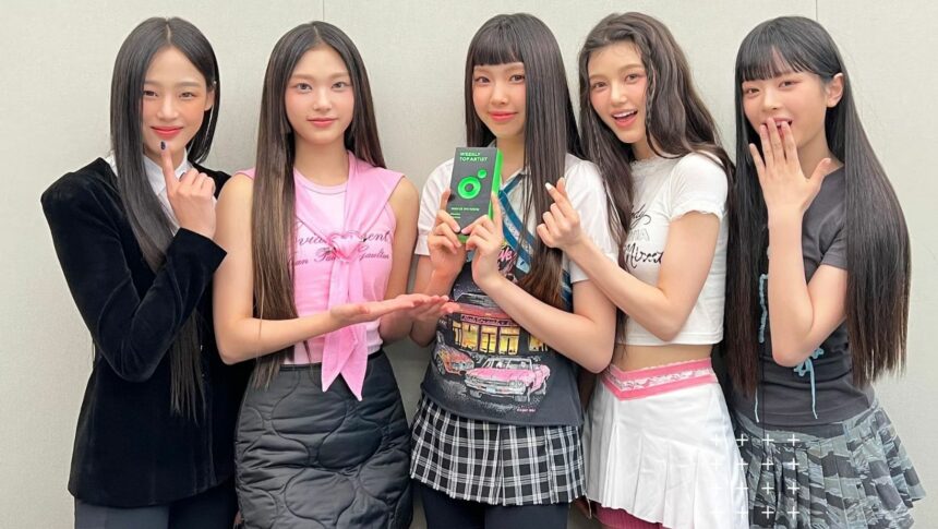 Spotify and NewJeans