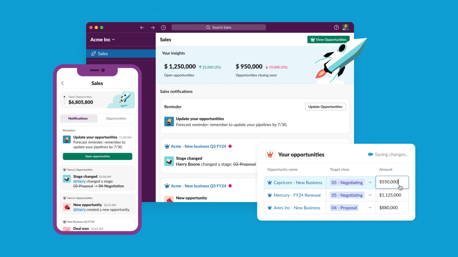 The Future of Sales in a Collaborative Workspace: Salesforce Unveils Slack Sales Elevate