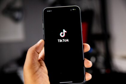 TikTok app on mobile screen