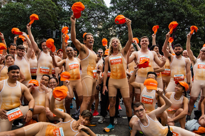 amaysim Shakes Up Sydney's City2Surf with Iconic Nudie Run
