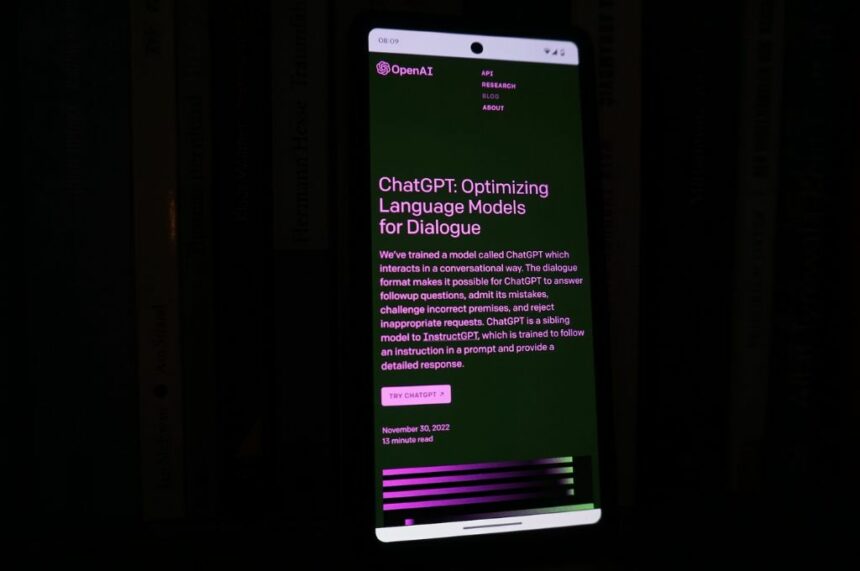 chatgpt on mobile phone