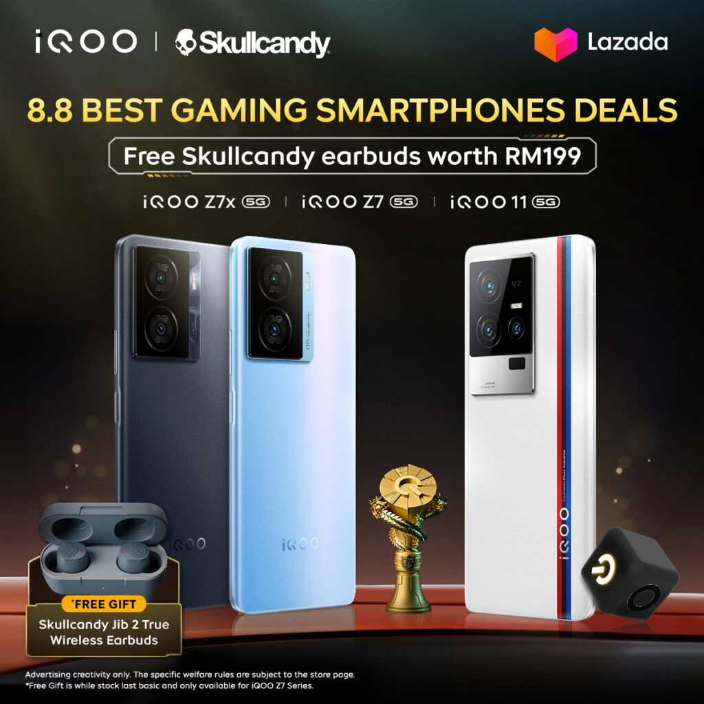 iQOO Set to Ignite Tech Market with Stellar 8.8 Sales Event Unmissable Deals on Smartphones and Gaming Accessories 