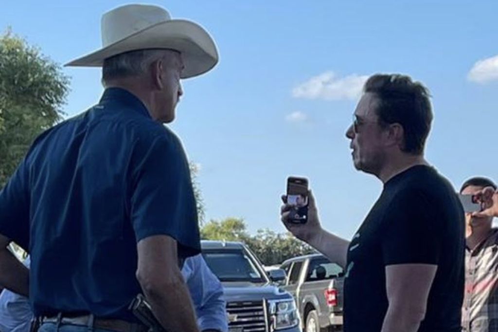 Elon musk in eagle pass Texas