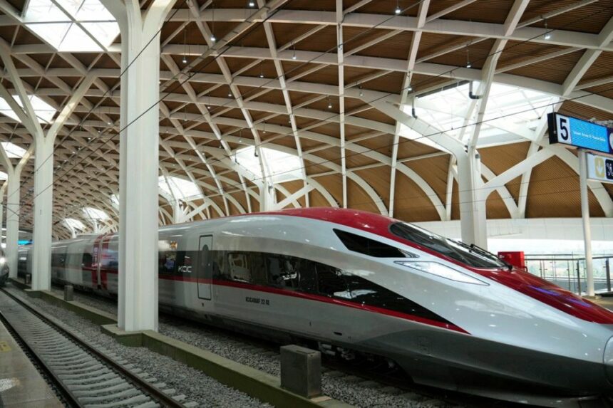 Indonesian president launches Southeast Asia's first high-speed railway