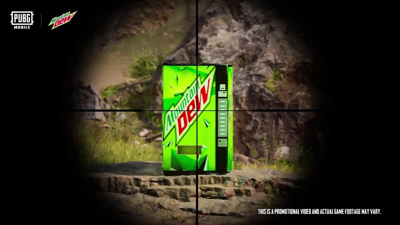 Mountain Dew and PUBG