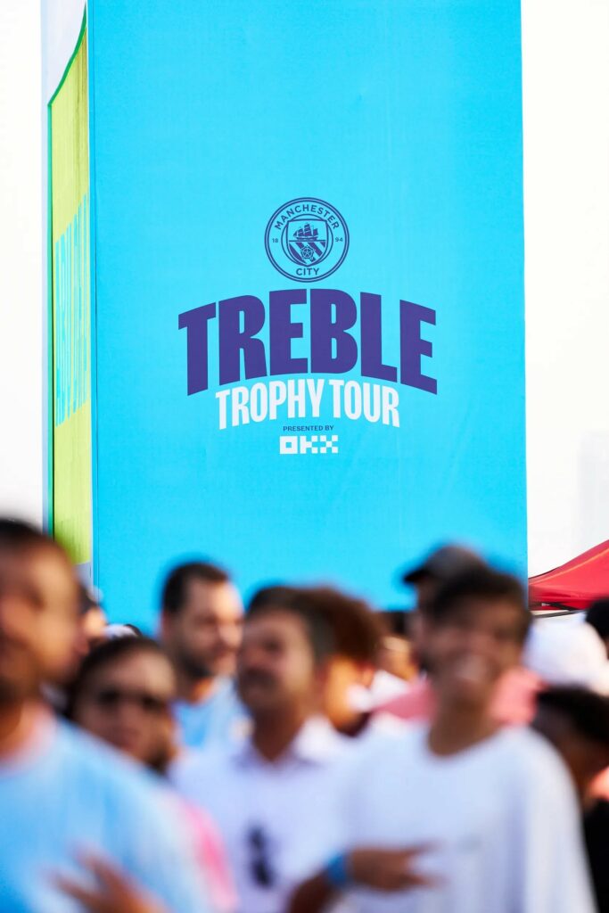 Manchester City's Treble Trophy Tour in Abu Dhabi, Presented by OKX