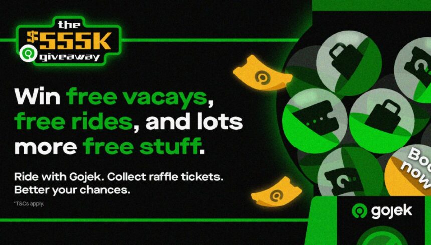 Gojek Singapore Celebrates 5 Glorious Years with a Grand Giveaway of $555,000!