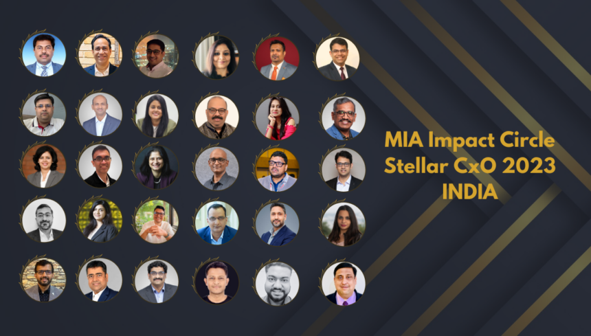 India MIA Impact Circle Stellar CxO 2023