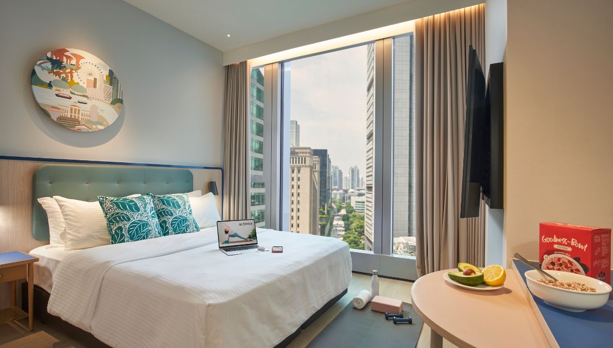 Citadines Raffles Place_Studio Executive Bedroom