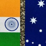 India and Australia Flag