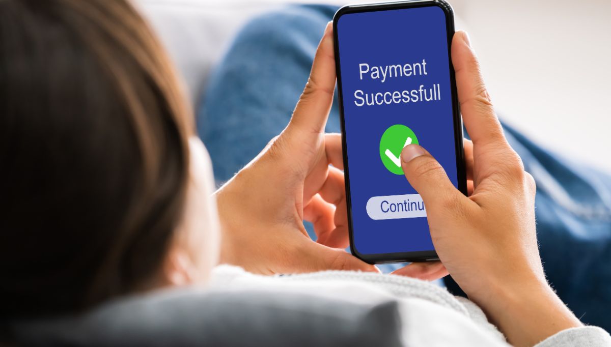Online mobile money payment success