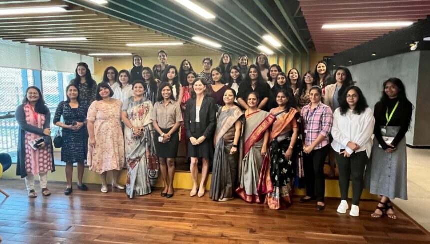 Staci Warden, Global CEO- Algorand Foundation at T-Hub women's breakfast