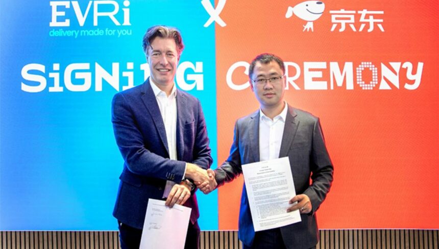 JD.com partners with Evri