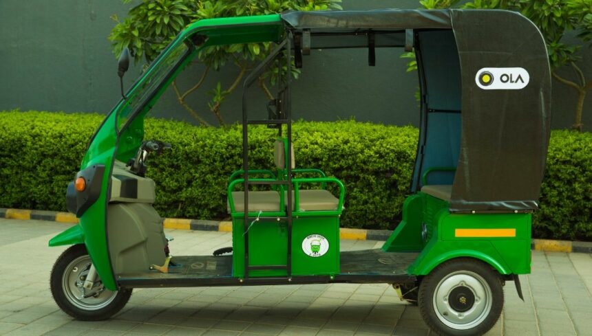 Ola e-rickshaw