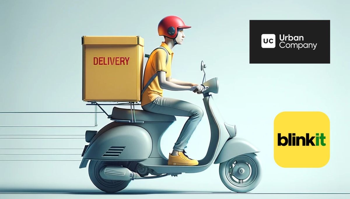 delivery boy riding on a scooter