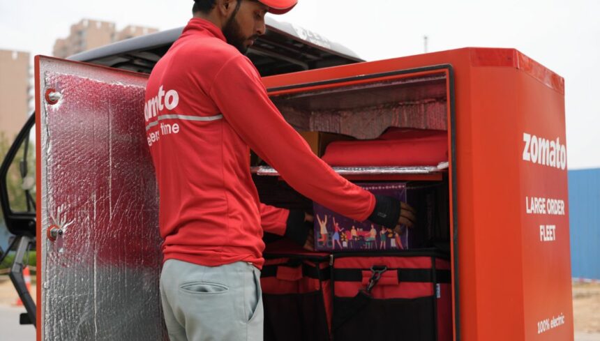 India's first large order fleet - Zomato