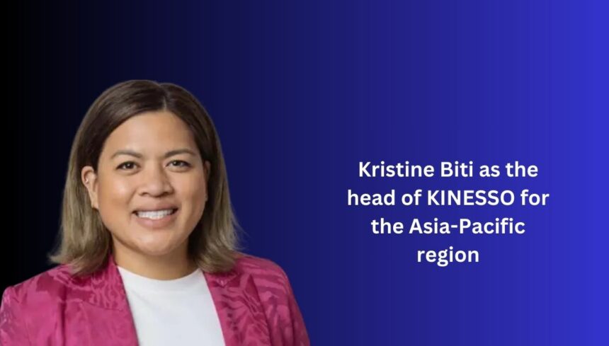 Kristine Biti as the head of KINESSO for the Asia-Pacific region
