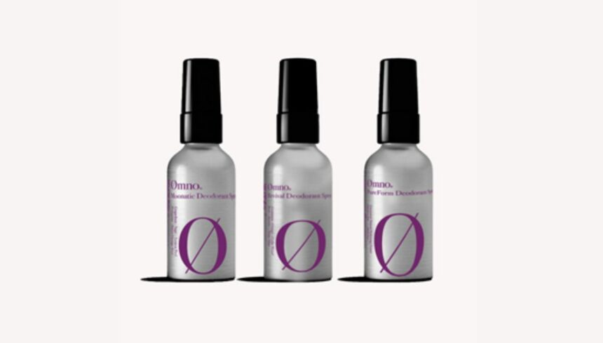 Omno’s new, natural, and eco-friendly deodorant products