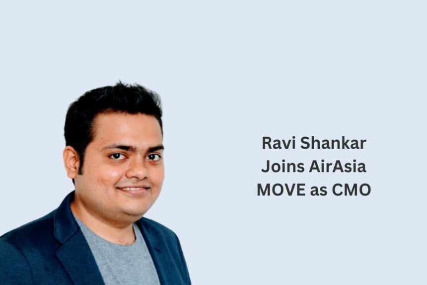 Ravi Shankar Joins AirAsia MOVE as CMO