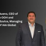 Valentín Bueno, CEO of Worldcom OOH and Dagmara Szulce, Managing Director of IAA Global