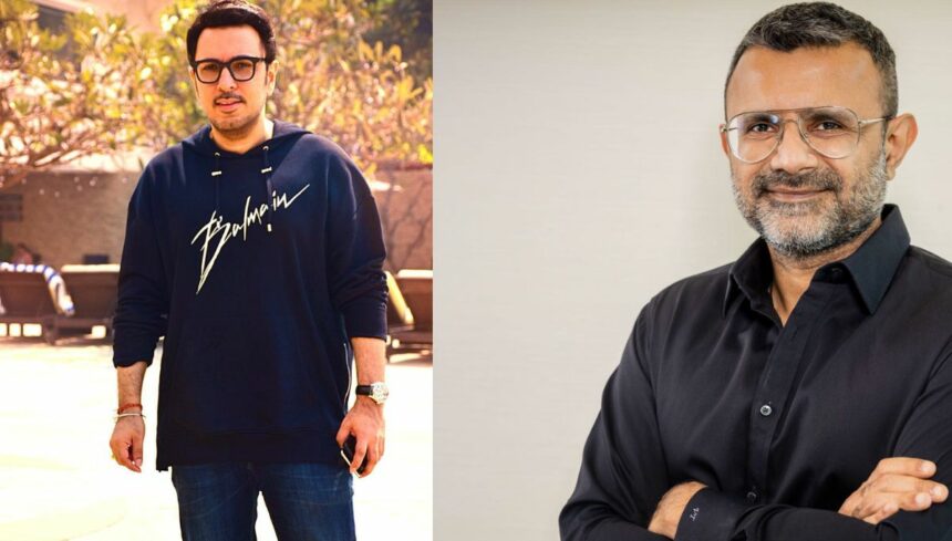 Left to Right: Dinesh Vijan (Founder of Maddock Films), Vinit Thakkar (Managing Director, Sony Music India)