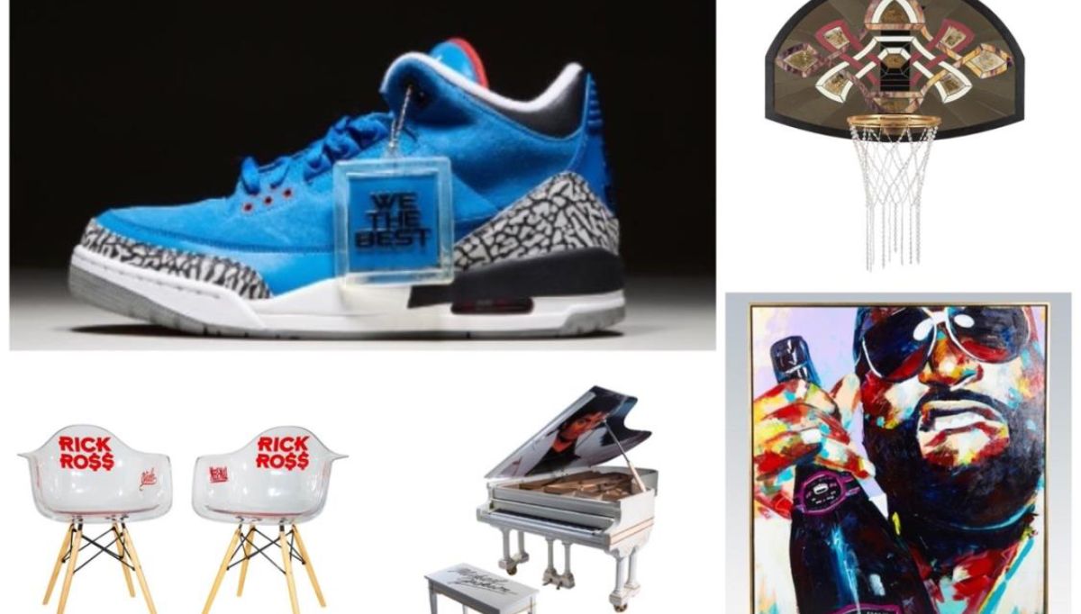 Rick Ross to Auction Rare Sneakers and Iconic Memorabilia