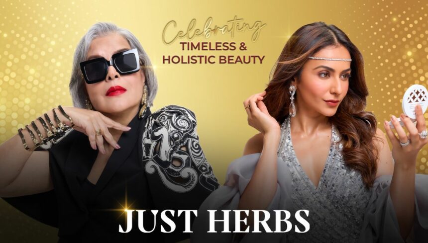 Just Herbs Unveils its Brand Campaign Celebrating Timeless Beauty with Zeenat Aman and Rakul Preet Singh